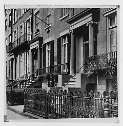Brooklyn row houses, unknown location.