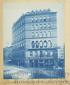 Newsboys' lodging house