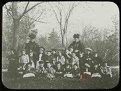 [Kindergarten class at Fort Greene Park]