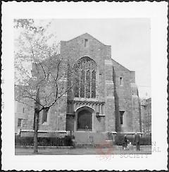 [Church at corner of Lafayette Avenue and Clinton Avenue.]