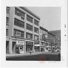 [View of west side of Lawrence Street.]