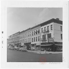 [View of east side of 3rd Avenue.]