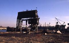 [Railroad bridge at the yard]