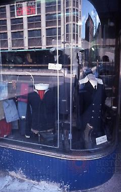 [Store window at Realiable and Frank's]