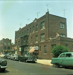 [View of east side of E. 7th Street.]