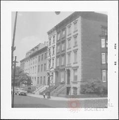 [View of east side of Willow Street looking north.]