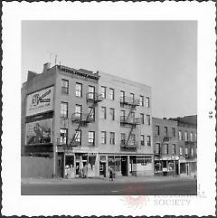 [Northwest corner of Middagh Street & Fulton Street. ]