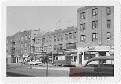 [View of east side of Fourth Avenue.]