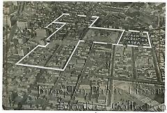 [Aerial view of Fort Greene]