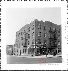 [Northwest corner of 64th Street (left) and 4th Avenue (right).]