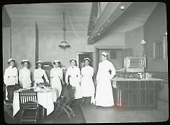 [Group Portrait of Women in Cooking Class]