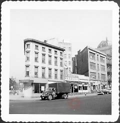 [North corner of Fulton Street & Pierrepont Street.]