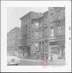 [View of east side of Hicks Street.]