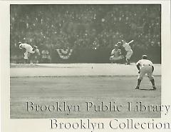 [Scene from 1953 World Series]