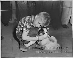 A boy and his dog