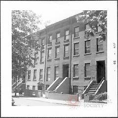 [#360 Henry Street (center) (tall staircase.)]