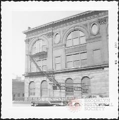 [Northeast corner of Greenpoint Avenue and Franklin Street.]
