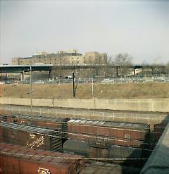 [View from bridge over L.I. R.R. at 3rd Avenue.]