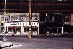 [Bushwick street scene with liquor store in the background]