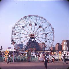 [Wonder Wheel and boardwalk], Coney Island