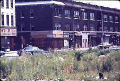 [Street shot of intersection between Wilson Avenue and Linden Street]