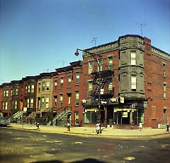 [View of east side of 8th Avenue.]