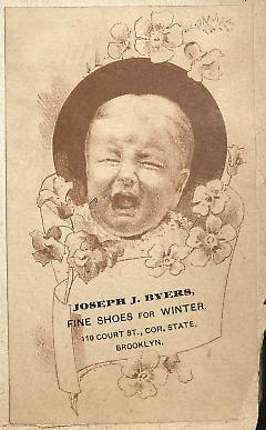 Tradecard. Joseph J. Byers. 110 Court Street. Brooklyn.