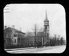 Views: U.S., Brooklyn. Brooklyn churches; synagogues. View 010: Dutch Reformed Church (exterior) 1796.