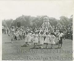 Traditional maypole