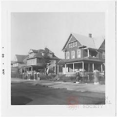 [View of east side of 46th Street.]