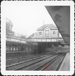 [View from N.Y.-bound side of Beverley Road Station.]