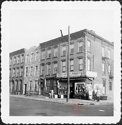[East side of Clinton Street looking north.]