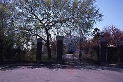 [Gate to the Perry house]