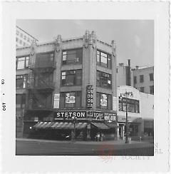 [View of northeast corner of Fulton Street.]