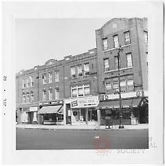 [View of east side of Fifth Avenue, Bay Ridge.]