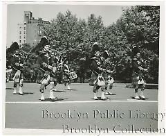 [Bagpipers on Memorial Day]