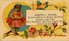 Trade card. Edwin C. Burt & Co. Brooklyn.