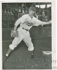 [Chris Van Cuyk at Ebbets Field]