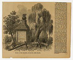 'Tomb of the Martyrs, Brooklyn, Long Island,' from Gleason's Pictorial Drawing-Room Companion, 20 May 1854. Engraving by Lewis P. Clover.