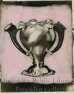 [Elks Club silver trophy cups]