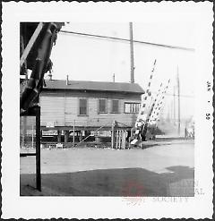 [View from E. 105th Street Station.]