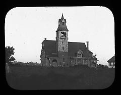 Views: U.S., Brooklyn. Brooklyn churches; synagogues. View 016: Church in Flatbush.