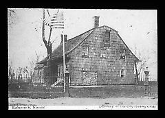 Views: U.S., Brooklyn. Brooklyn residences. View 012: Schenck house from a photograph (Ext).