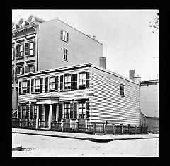 Views: U.S., Brooklyn. Brooklyn residences. View 016: Willow Street corner Clark.