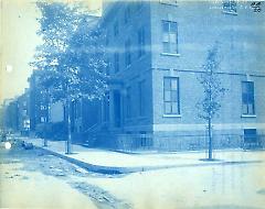 Sidewalk at 94 and 96 Joralemon street after reconstruction