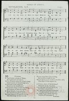 Oh Little Town of Bethlehem [sheet music]