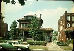 [View of house on north side of President Street.]