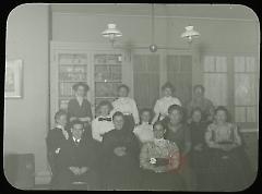 [Group Portrait of Sunday School Staff]