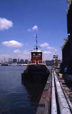 [Tugboat at pier J]
