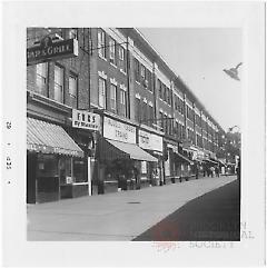 [Stores above Newkirk Avenue BMT Station.]